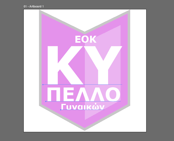 Illustrator document with live text that has not been converted to outlines